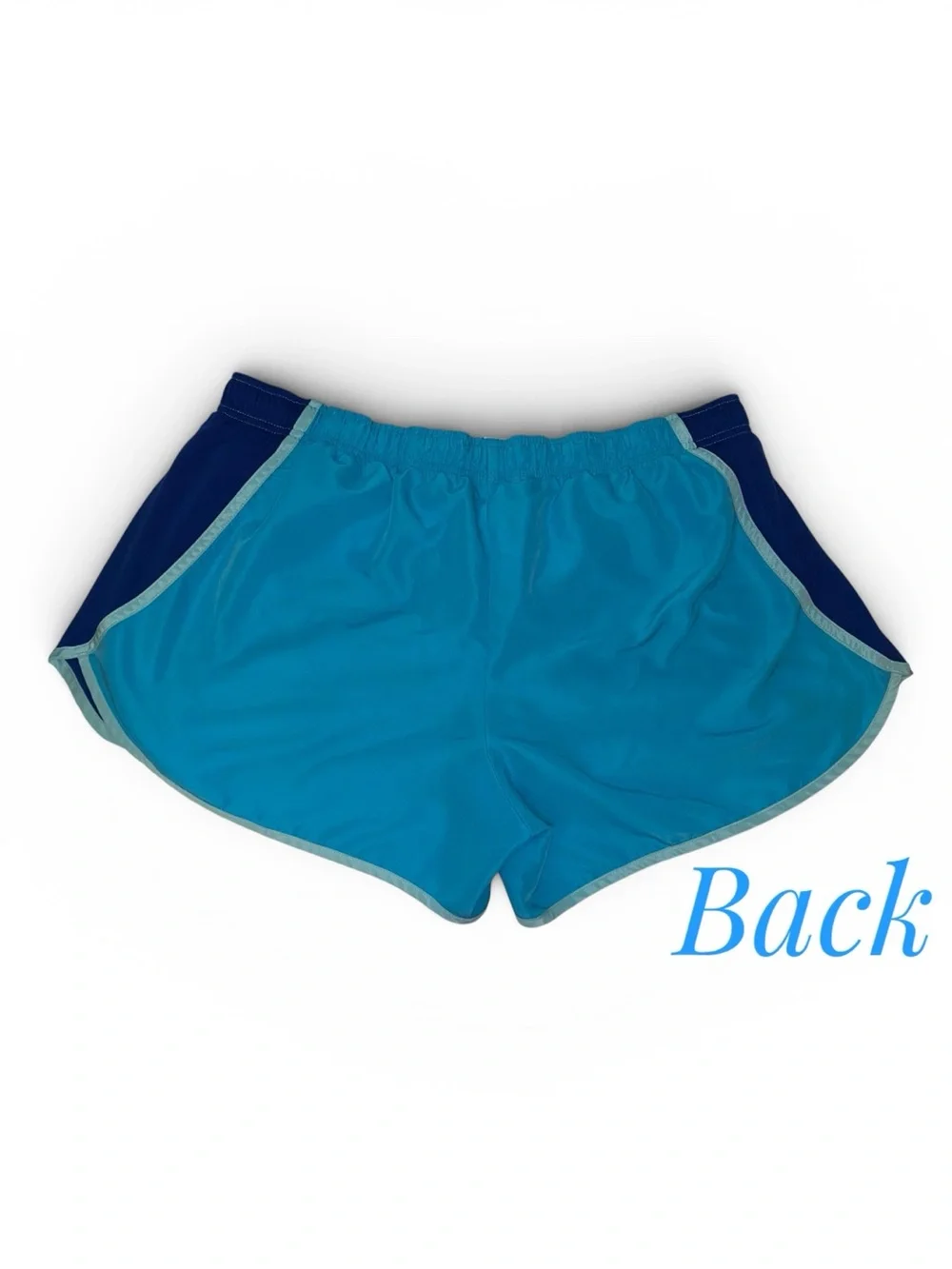 DANSKIN NOW Athletic Running Shorts Teal Blue Lightweight SZ XXL 2XL 20